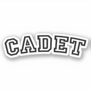 CADET STICKER