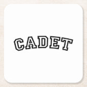 CADET VIERKANTE KARTONNEN ONDERZETTER (Voorkant)