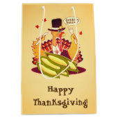 Cadeustas van Pilgrim Turkey Medium Cadeauzakje (Voorkant)