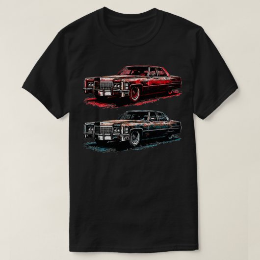 Cadillac DeVille 19 T-shirt (Design voorkant)