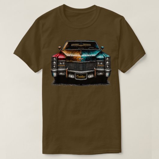Cadillac Eldorado 4 T-shirt (Design voorkant)