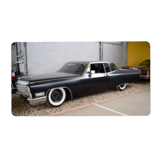 Cadillac Eldorado Etiket (Voorkant)