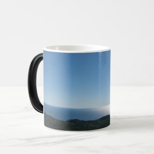 Cadillac Mountain Black/White 11 oz Morphing Mok (Voorkant links)