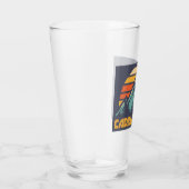 Cadillac Mountain Retro Turquoise Glas (Rechts)