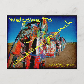 Cadillac Ranch Briefkaart