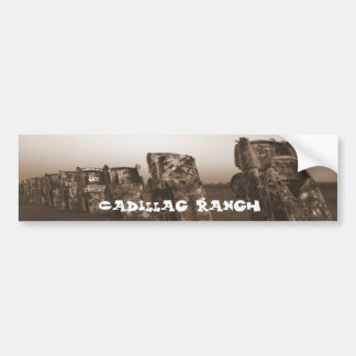 Cadillac Ranch Bumpersticker