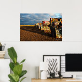 Cadillac Ranch I Poster (Thuiskantoor)