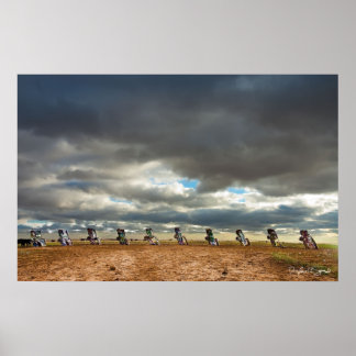 Cadillac Ranch I Poster