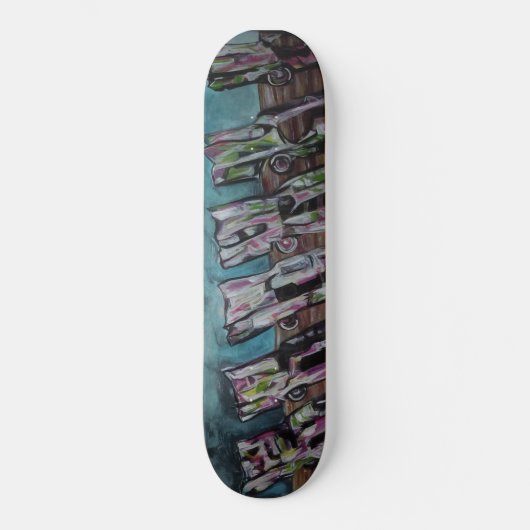Cadillac Ranch Skateboard (Voorkant)