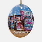 Cadillac Ranch, Texas, ornement 2 faces (Droite)