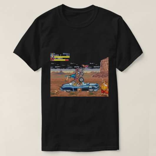 Cadillacs And Dinosaurs C&D T-shirt (Design voorkant)
