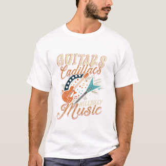 Cadillacs Hillbilly Muziek T-shirt