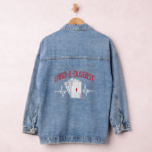 Cadioloog Gambler Kaart Game Poker Denim Jacket (Hangar)