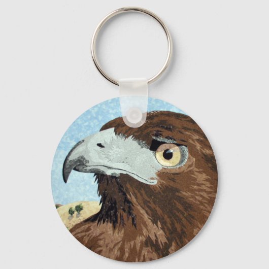 Cadir - Red-tail Hawk Sleutelhanger (Voorkant)