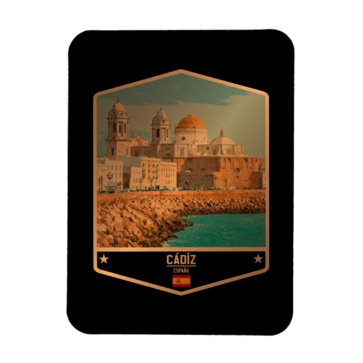 Cádiz Magneet (Verticaal)