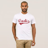 Cadiz Ohio Classic Design T-shirt (Voorkant volledig)