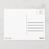 Cádiz Spanje Briefkaart (Achterkant)