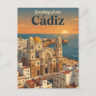 Cádiz Spanje Briefkaart