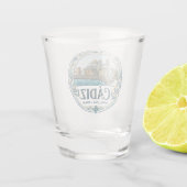 Cádiz Spanje Shot Glas (Achterkant)