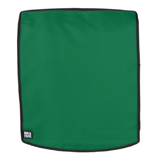 Cadmium green (solid color)  rugtassen (Verwijderbaar gezicht)