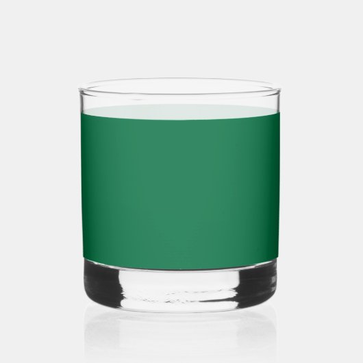 Cadmium green (solid color)  whisky glas (Voorkant)