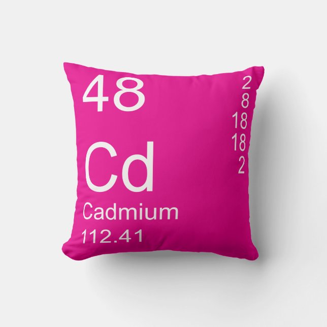 cadmium kussen (Voorkant)
