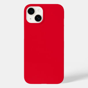 Cadmium Red Solid Color Case-Mate iPhone 14 Hoesje