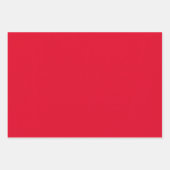 Cadmium Red Solid Color Inpakpapier Vel (Voorkant 2)