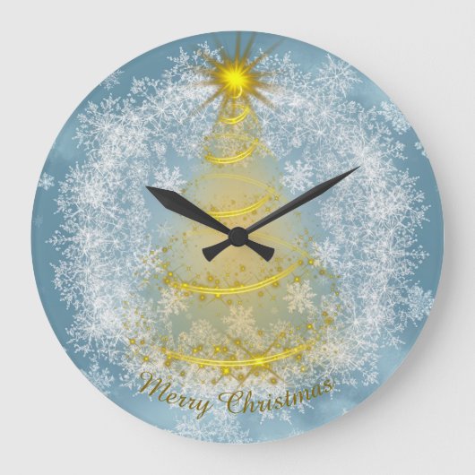 Cadran de vacances Frost & Glow – Horloge murale f (Recto)