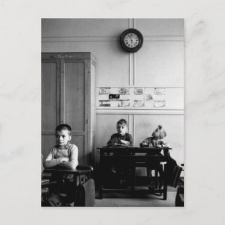 Cadran scolaire 1956 - Robert Doisneau Briefkaart