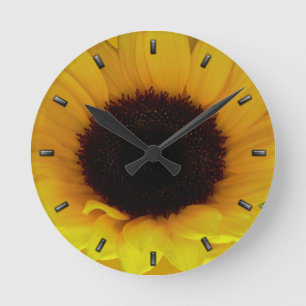 Cadran Tournesol Jaune Horloges Murales & Cadeau