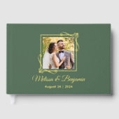 Cadre à huile d'or sur Mariage vert (Recto)