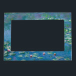 Cadre Aimanté Avec Photo Claude Monet<br><div class="desc">Nymphéas - Claude Monet,  Huile sur toile,  1906</div>