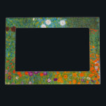 Cadre Aimanté Avec Photo Gustav Klimt - Jardin des fleurs<br><div class="desc">Jardin aux fleurs - Gustav Klimt en 1905-1907</div>