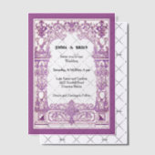 Cadre antique Invitation (Décalage (Invitation))