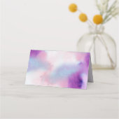 Cadre Aquarellé - Invitation Lavande (Dos)