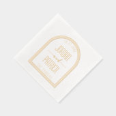 Cadre Arc Moderne Personnalisé Nom et Mariage Date (Droite)