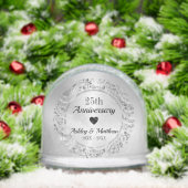 Cadre Argent Anniversaire (Noël)