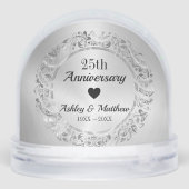 Cadre Argent Anniversaire (Arrière)