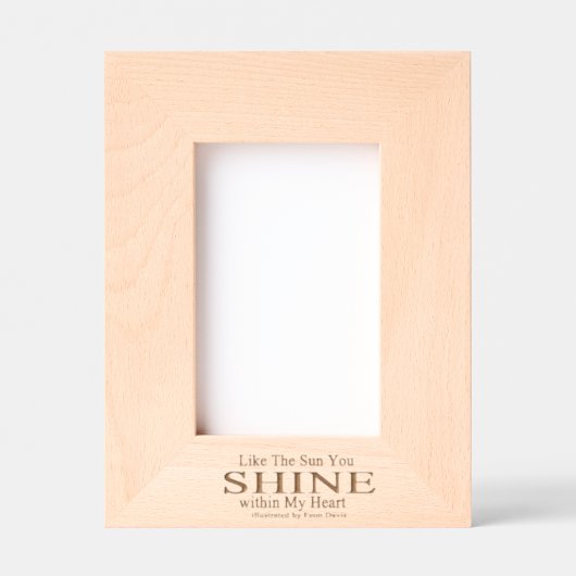 Cadre avec ma citation de Feon Davis (Recto)