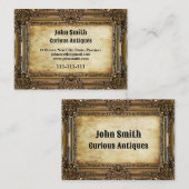 Cadre Bronze - Carte de Visite (Devant / Derrière)