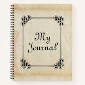 Cadre celtique Antique Look Bullet Journal (Devant)