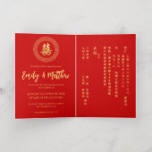 Cadre circulaire double xi faire-part de mariage c (Couchage intérieur)