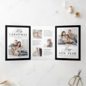 Cadre classique COULEUR ÉDITABLE Triple Carte de v (Intérieur)