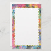 Cadre coloré cool - Papeterie (Devant / Derrière)