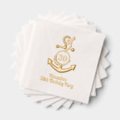 Cadre d'Ancres nautiques #2 fête d'anniversaire (Insitu (empilé))