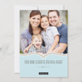 Cadre dans Sky Double Side Carte photo de vacances (Dos)