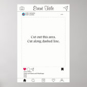 Cadre de accessoires pour Photomaton Affiche Conce (Devant)