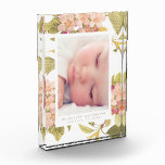 Cadre de bloc photo rose Vintage<br><div class="desc">Cadre de bloc de photo Vintage rose. Un beau cadeau photo pour les proches. avec cadre floral d'inspiration Vintage et espace pour vos détails.</div>