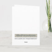 Cadre de défilement de parchemin pour Faire-part p (Dos)